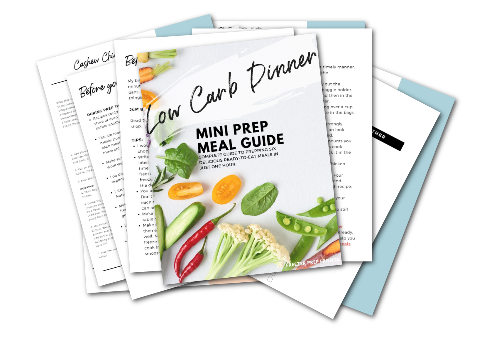 low carb mini freezer meal guide 